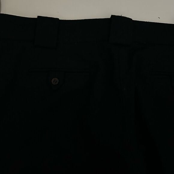 Proenza Schouler Black Wool Cashmere Blend Straight Leg Pants Size 8 luxury - Picture 11 of 12